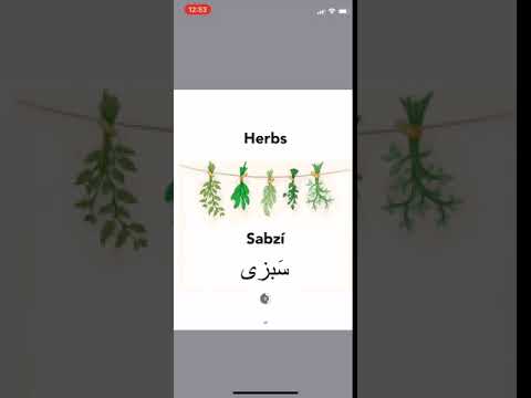 Englisi Farsi persian Books Herbs Sabzi
