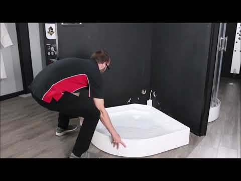 Insignia Showers - Time lapse - How To assemble an Insignia Quadrant Steam Shower