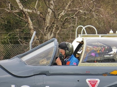 DeHavilland Sea Vixen, high speed taxi run HD