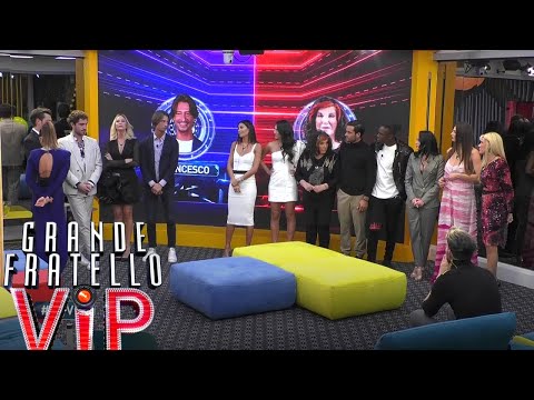 Grande Fratello Vip - Lo schieramento dei Vip: Francesco o la Contessa?