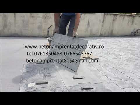 Beton Amprentat Bistrița - Mehedinți Tel.0761350488 -0766543767