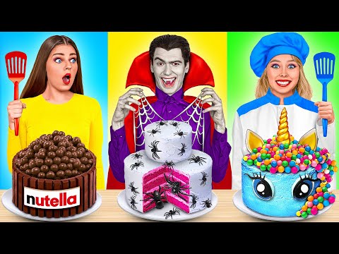 Provocare De Gătit: Eu vs Vampir | Cine câștigă bătălia secretă în bucătărie Multi DO Challenge