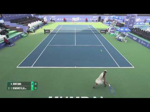 Mai Hontama vs Darja Semenistaja | L&T Mumbai Open 2026