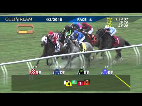 Gulfstream Park Race 4 | April 3, 2016
