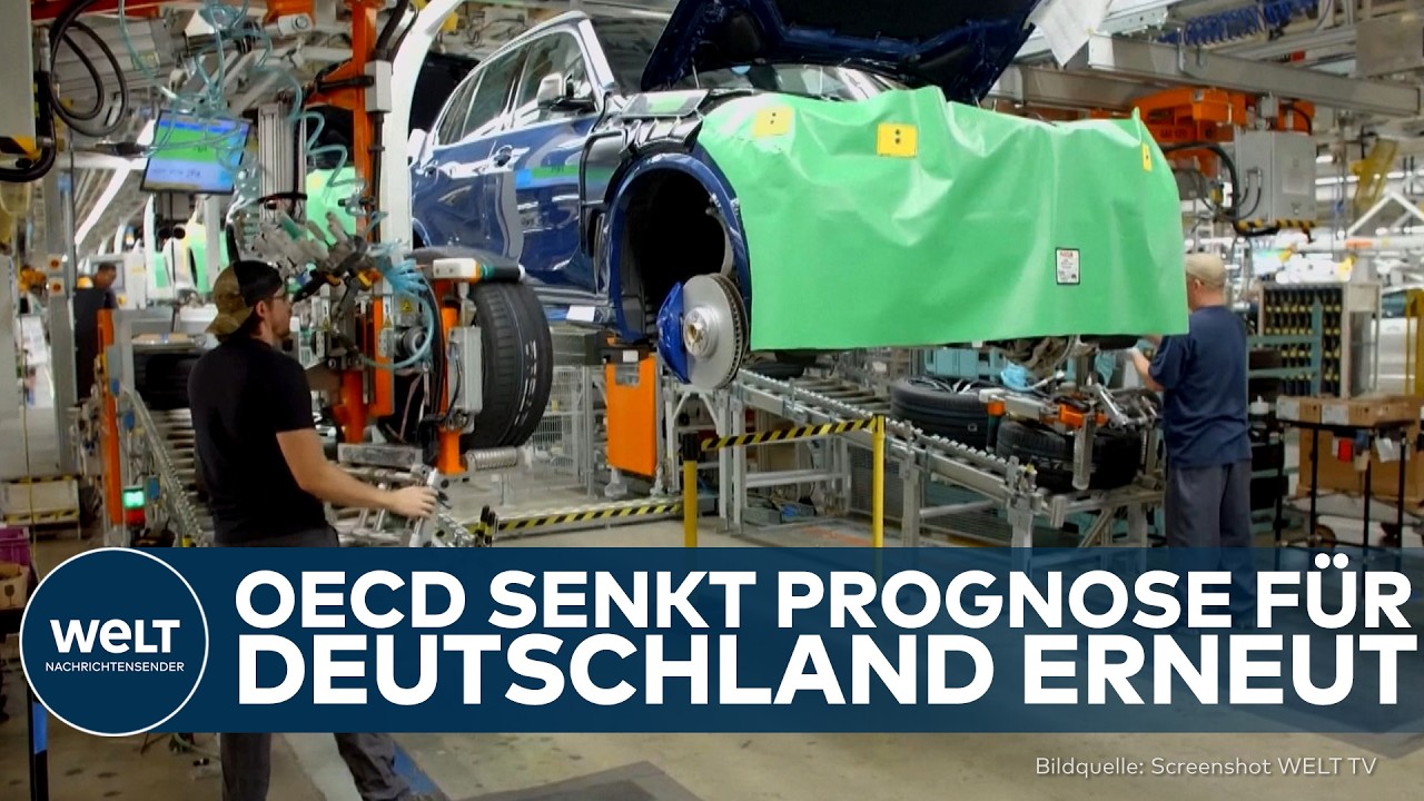 IRAN-KRIEG BREMST WACHSTUM: OECD senkt Prognose für Deutschland erneut!