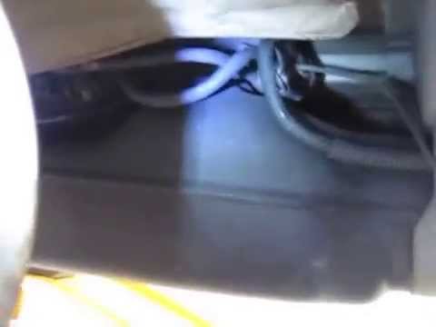 Fuel filter location on 2001 Dodge Caravan SE 2.4L