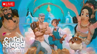 🔴 The Update Is Finally Here! |  Coral Island Stream