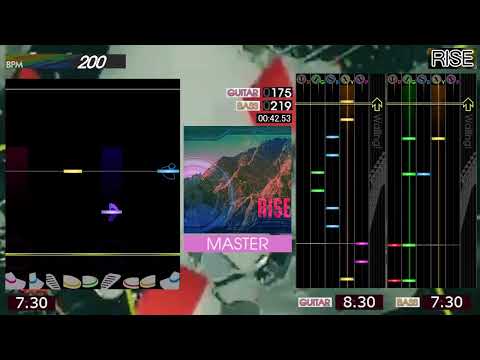 GITADORA / RISE - MASTER (GUITARFREAKS 10thMIX & drummania 9thMIX)