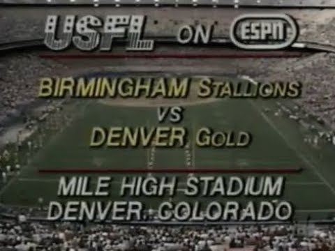 1983 USFL Week 13 - Stallions vs. Gold
