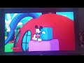 Donald The Genie Building Blocks As Stairs To Help Mickey Down From The Up Slide
