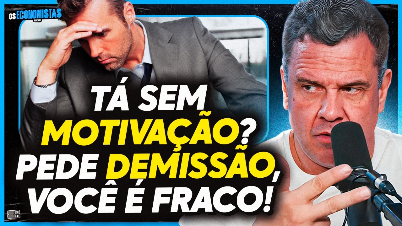 LÁSARO DO CARMO DÁ UM CONSELHO BRUTAL SOBRE MOTIVAÇÃO!