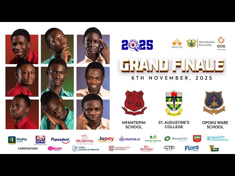 #NSMQ2025 GRAND FINALE STAGE | MFANTSIPIM SCHOOL VS ST. AUGUSTINE’S COLLEGE VS OPOKU WARE SCHOOL