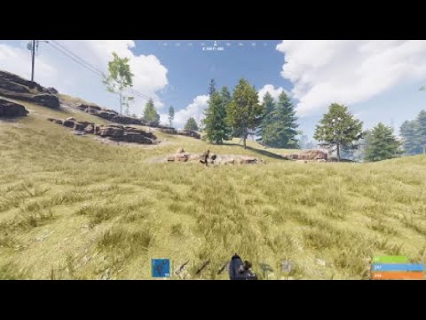 guy gets dropped with m92 pistol | Rust Console