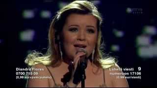 Diandra Flores - I Will Always Love You (Idols 2012 - Finaali)