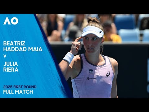 Beatriz Haddad Maia v Julia Riera Full Match | Australian Open 2025 First Round