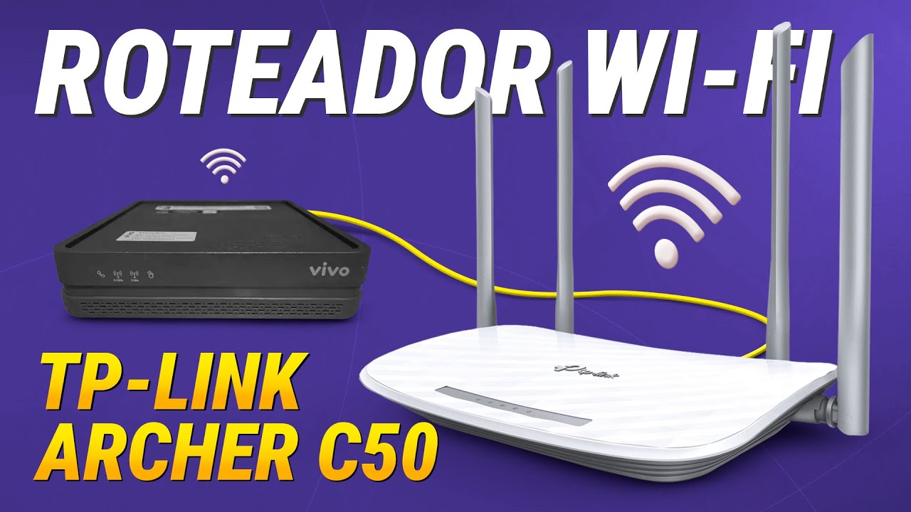 Como Configurar Roteador Wi-Fi Tp-Link Archer C50 AC1200