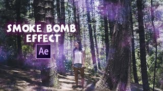 FAKE MAGICAL SMOKE BOMB EFFECT - After Effects