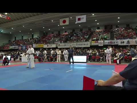 Shinkyokshin Azerbaijan Salahat Hasanov Fullconact Karate World Champinship 2018  Osaka Japan