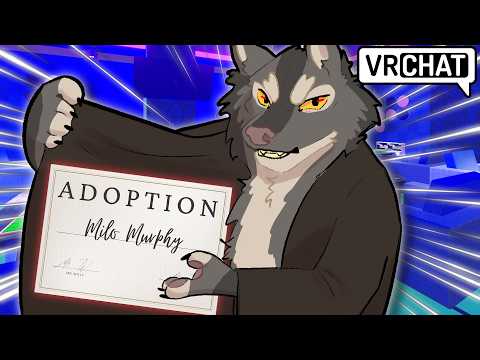 Sono stato adottato da una DISGUSTOSA famiglia di lupi mannari di Vrchat
