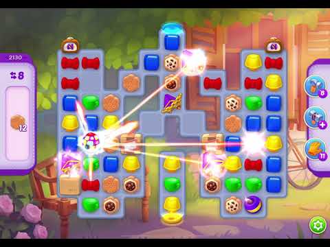 HomeScapes Level 2130 no boosters (22 moves)