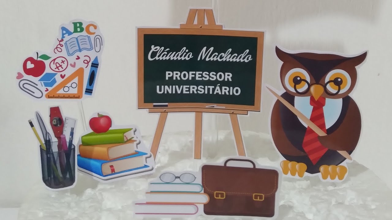 Topo de Bolo | Tema Professores