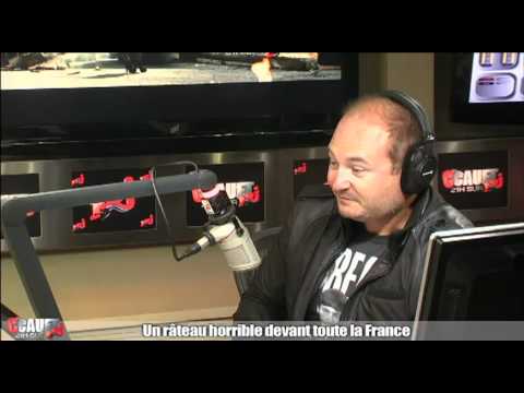 A horrible rake in front of all of France - C'Cauet on NRJ