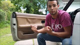 BMW E36 Window Regulator Glides Fix