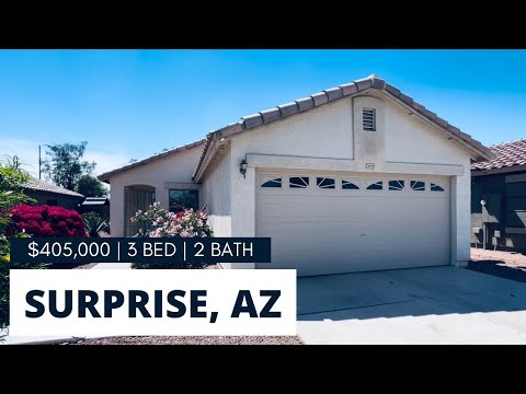 Homes For Sale Surprise, Arizona $405,000 1,062 Sqft, 3 Beds, 2 Baths