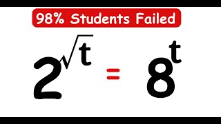 GERMANY OLYMPIADS || How to Solve for t? || t = ? ||