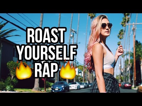 ROAST YOURSELF RAP CHALLENGE | LaurDIY