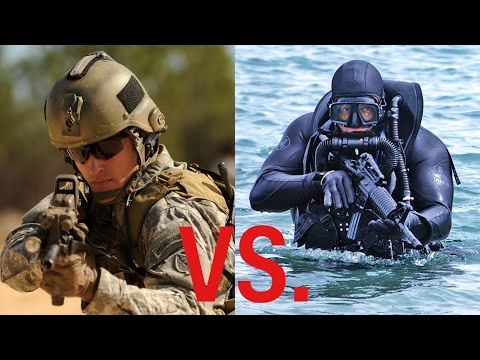 Differences Between The Green Berets And US Navy SEALs