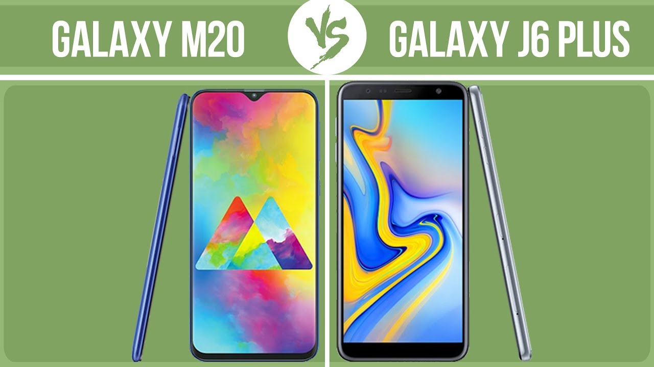 Samsung Galaxy M20 vs Samsung Galaxy J6 Plus ✔️