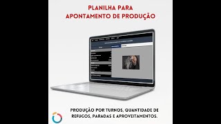 Planilha para apontamento da Produção - Tutorial