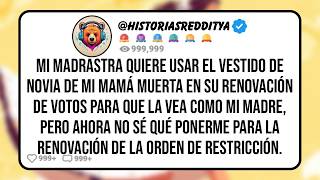 Mi MADRASTRA se Obsesionó con Usar el Vestido de Novia de Mi Difunta Madre en Su Renovación de Vot