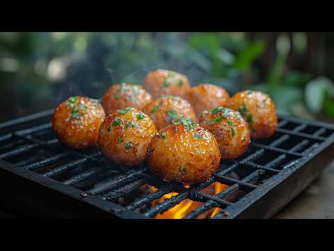 Exploding Cheese Meatballs 🧀 | Bacon-Wrapped, Smoky, Juicy & Delicious