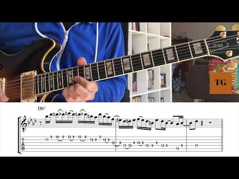 John Scofield - Techno -  Two Diminished Guitar Licks