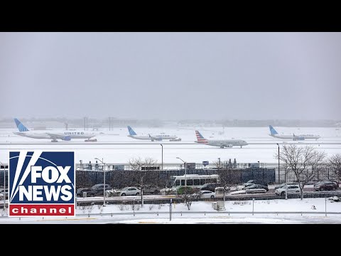 Nor’easter slams Northeast with snow, rain and major travel delays — Katie Byrne reports