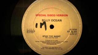 Billy Ocean - Stay The Night (Special Disco version)