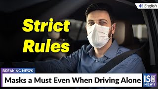 Masks a Must Even When Driving Alone