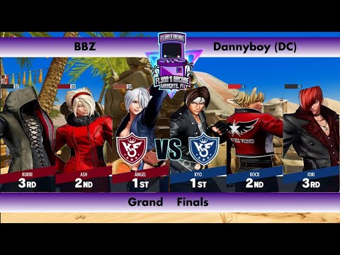Flynn's Arcade 076 Grand Finals BBZ (Ash Angel) Vs Dannyboy (DC) (Kyo Rock) KOF 15 King of Fighters