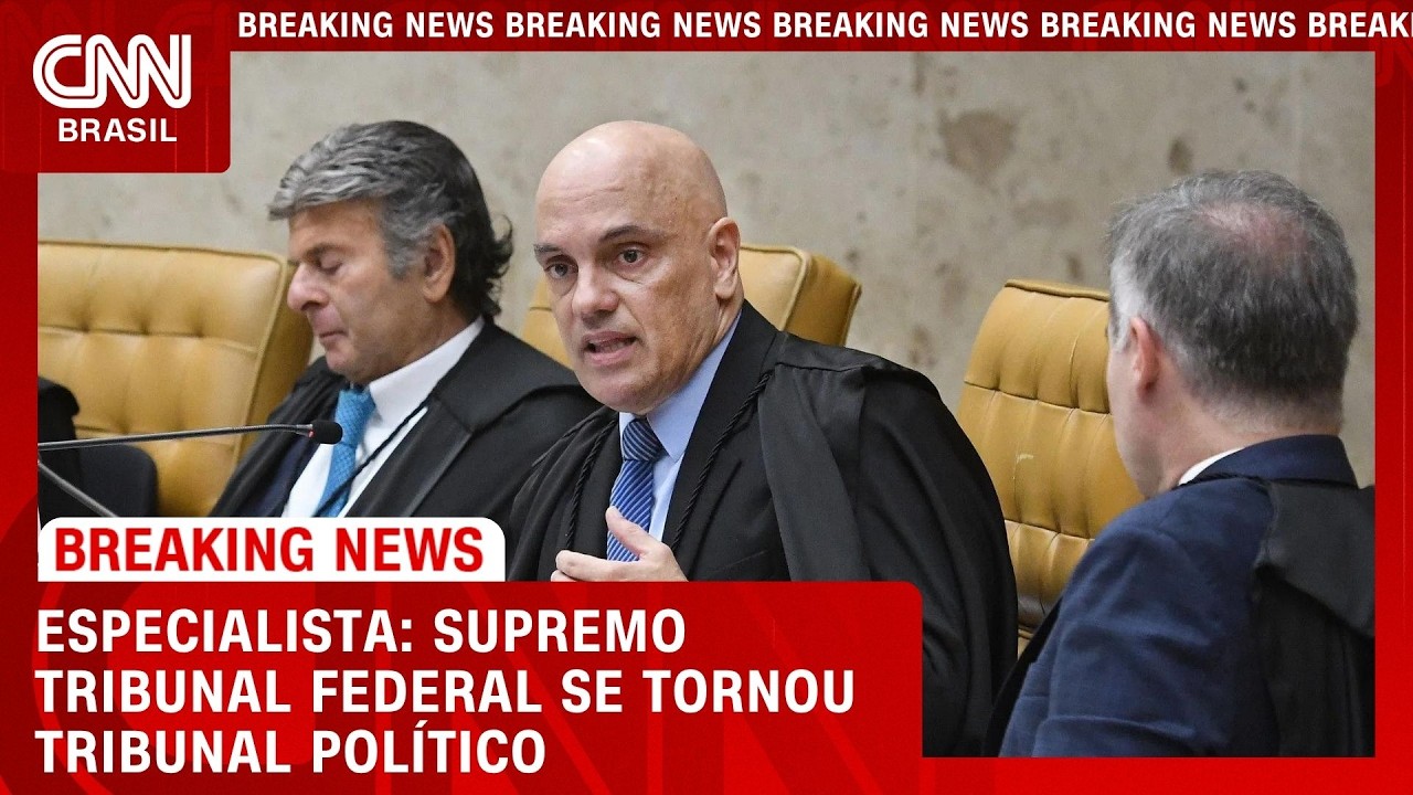 STF se tornou tribunal político, diz especialista | CNN AGORA
