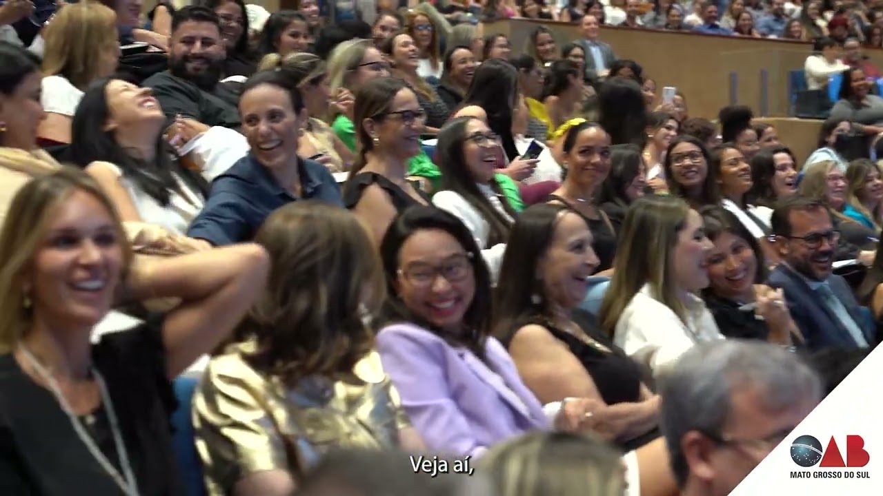 OAB MS - Aula Inaugura ESA com palestra de CINTIA CHAGAS