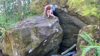 Video thumbnail of Hoik, V6. Carver