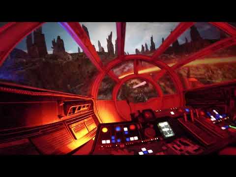 Millennium Falcon: Smuggler's Run Left Pilot POV