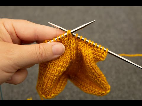 How to work an ssk (slip, slip, knit) decrease