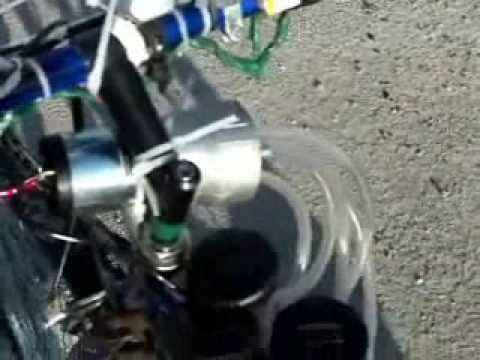La Cucaracha Horn installed on Bicycle