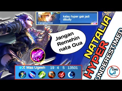 NATALIA Underestimated by teamted,because I am Natalia hyper || top 1 global natalia 2022 - MLBB