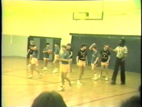 1987 Basketball vs Black   GW