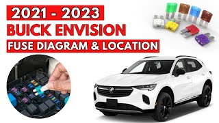 Buick Envision (2021 to 2023) Fuse Box Diagrams & Location User Guide