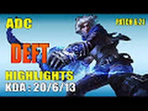 EDG Deft Ezreal vs Jinx   ADC KR SoloQ   Highlights Pentakill